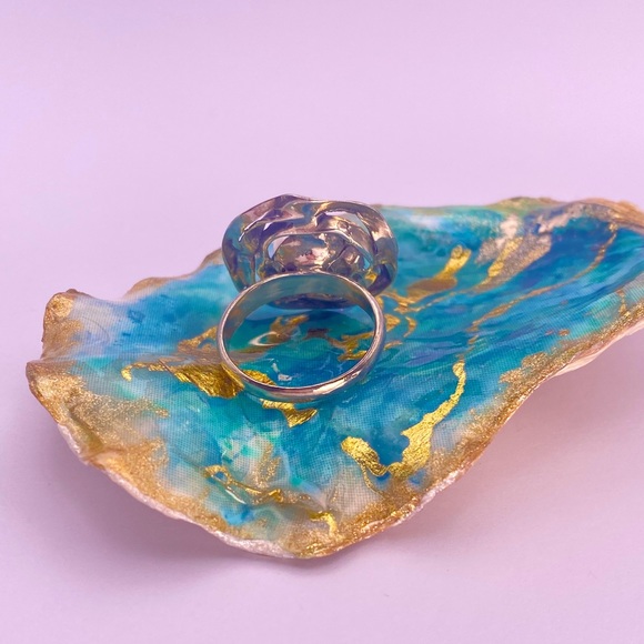 Freshwater Pearl with 925 Silver Ring - Picture 5 of 8